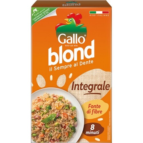 GALLO RISO BLOND INTEGRALE 1KG