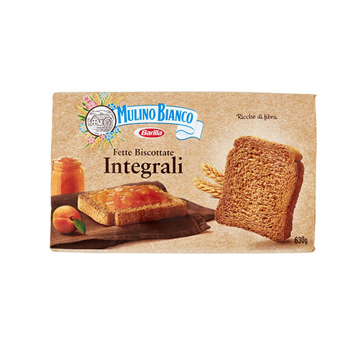 MULINO BIANCO FETTE BISCOTTATE INTEGRALI 630GR