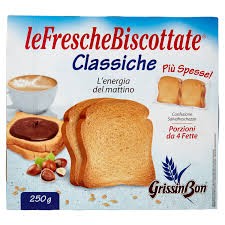 GRISSIN BON LE FRESCHE BISCOTTATE CLASSICHE 250GR