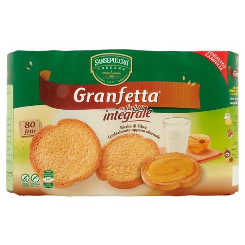 SANSEPOLCRO GRANFETTA INTEGRALE 600GR