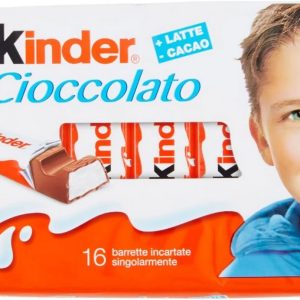 &NBSP FERRERO KINDER BARETTE DI CIOCCOLATO, CONFEZIONE DA 16 BARRETTE 200GR