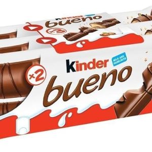 FERRERO KINDER BUENO MULTIPACK GR129 ( 3 PACCHETTI DA 2 BISCOTTI CIASCUNO)&AMP BSP