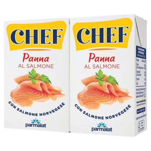 PARMALAT CHEF PANNA AL SALMONE ML125X2
