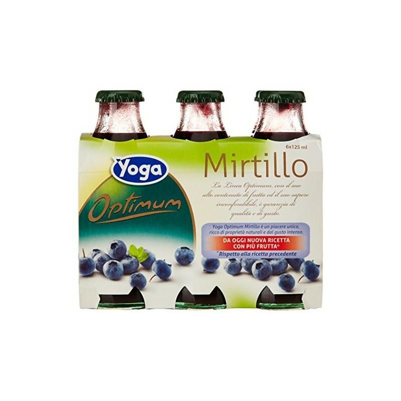 YOGA SUCCO MIRTILLO VETRO ML125X6