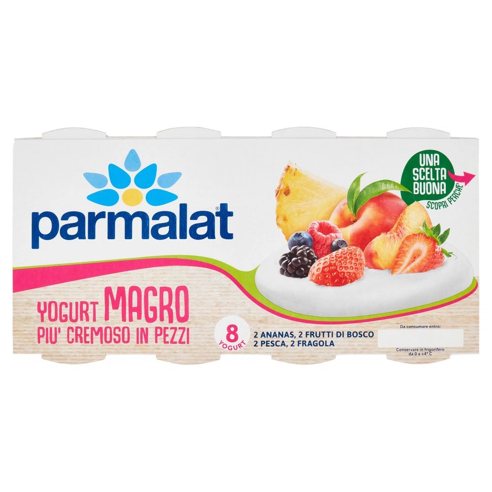 PARMALAT YOGURT MAGRO GR125X8