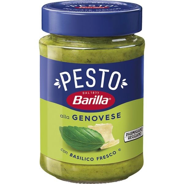 BARILLA PESTO ALLA GENOVESE CON BASILICO FRESCO E PARMIGIANO REGGIANO 190GR