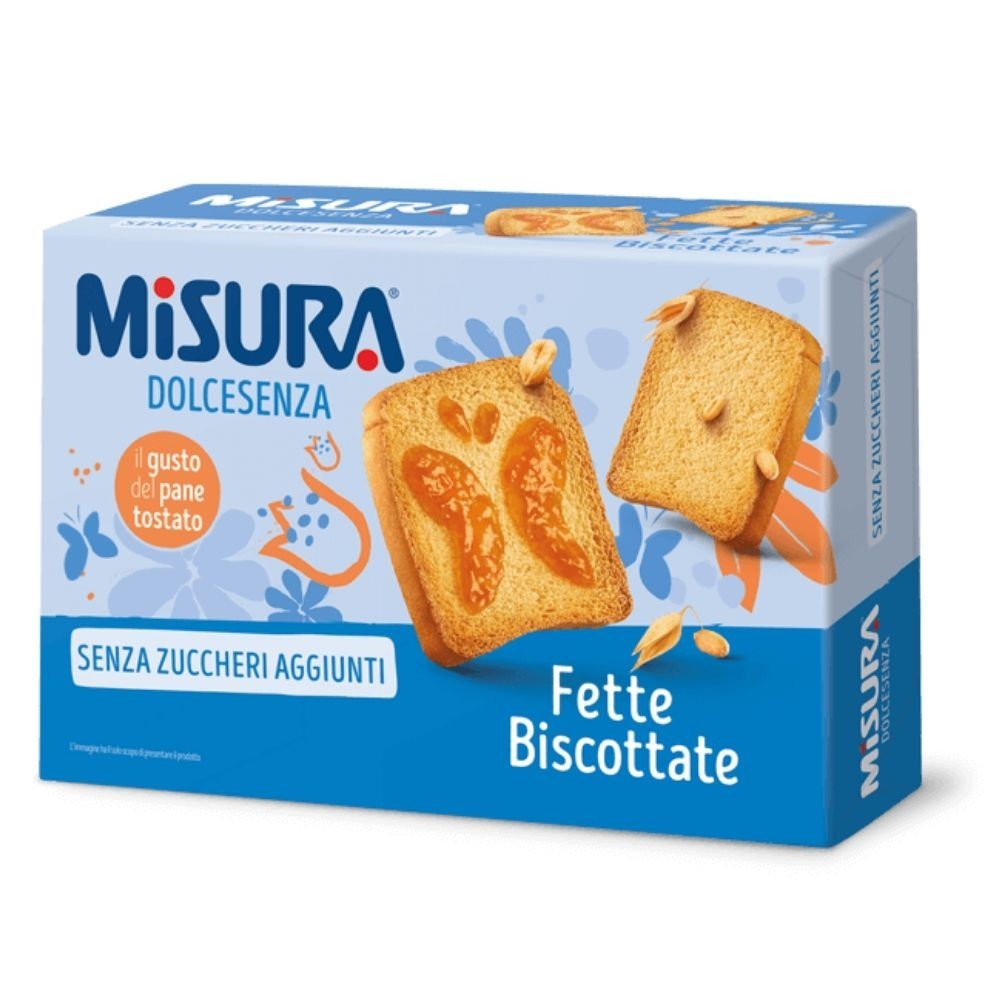 MISURA DOLCESENZA FETTE BISCOTTATE GR320
