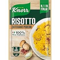 KNORR RISOTTO ALLO ZAFFERANO E FUNGHI PORCINI 175GR