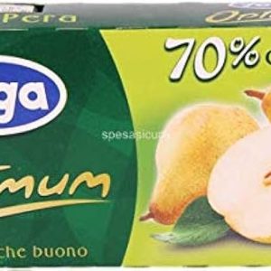 &amp BSP YOGA OPTIMUM SUCCHI DI FRUTTA GUSTO PERA ITALIANA, CONFEZIONE CONTIENE 3 BARATTOLI IN BRICK DA 200ML, 600ML