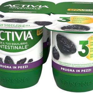 ACTIVIA YOGURT PRUGNA IN PEZZI 4X125GR