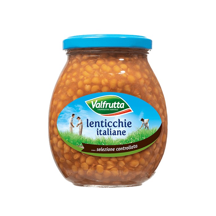 VALFRUTTA LENTICCHIE IN VETRO 370GR