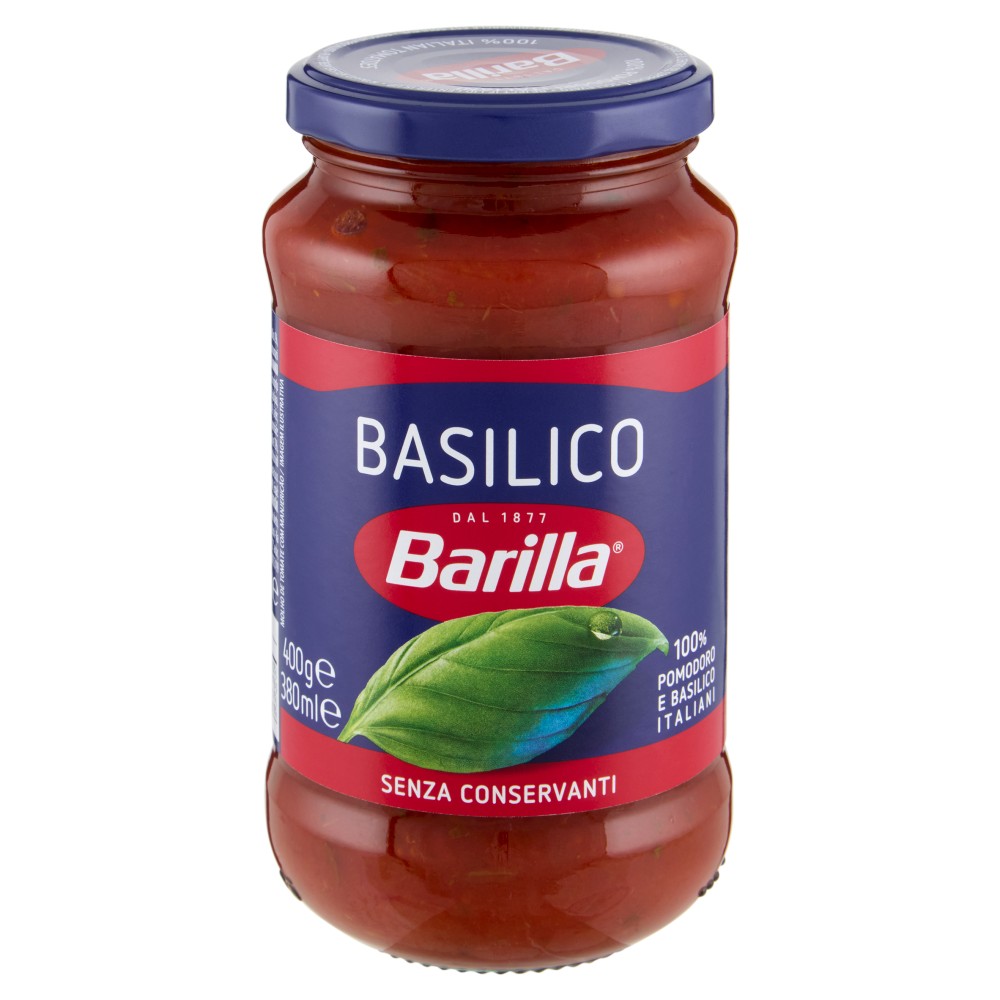 BARILLA SUGO AL BASILICO 400GR