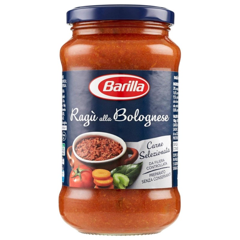 BARILLA SUGO RAGU' ALLA BOLOGNESE 400GR