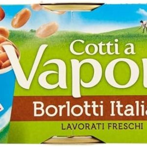 &amp BSP VALFRUTTA FAGIOLI BORLOTTI ITALIANI COTTI A VAPORE , IN SCATOLA 3 X 150GR