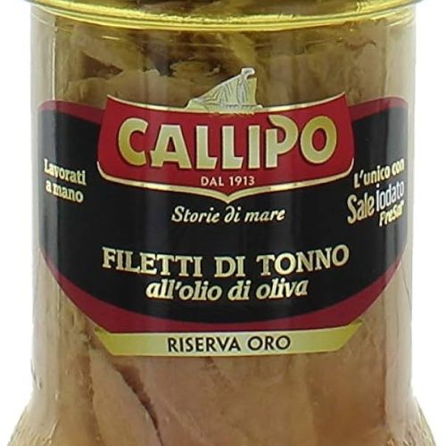 CALLIPO FILETTI DI TONNO ALL'OLIO DI OLIVA 200GR