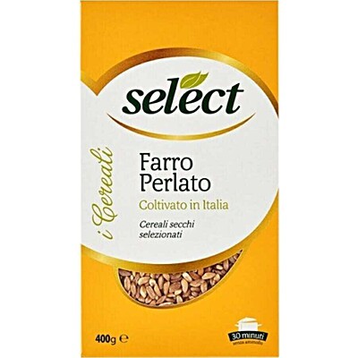 SELECT CEREALI FARRO PERLATO IN ASTUCCIO 400GR