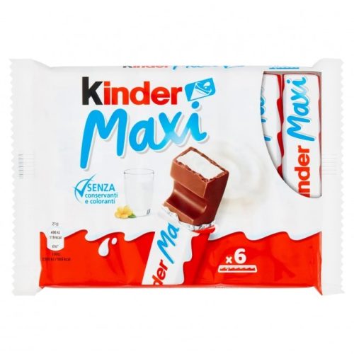 KINDER MAXI 6 PEZZI 126GR