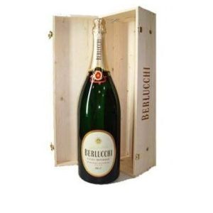 FRANCIACORTA BERLUCCHI CUVEE IMPERIAL BRUT, JEROBOAM CASSETTA IN LEGNO 3LT