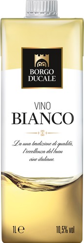 BORGO DUCALE VINO BIANCO DA TAVOLA BRIK 1LT