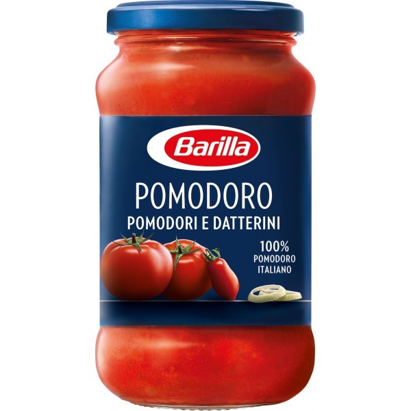 &NBSP BARILLA SUGO POMODORO POMODORINI E DATTERINI,100%POMODORO ITALIANI 400GR