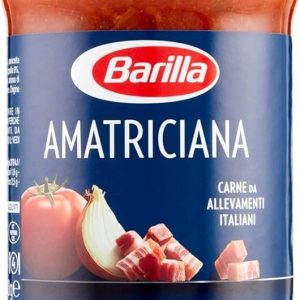 BARILLA SUGO ALL'AMATRICIANA,CARNE DI ALLEVAMENTI ITALIANI 400GR
