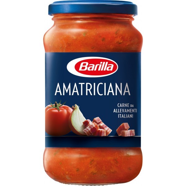 BARILLA SUGO AMATRICIANA 400GR