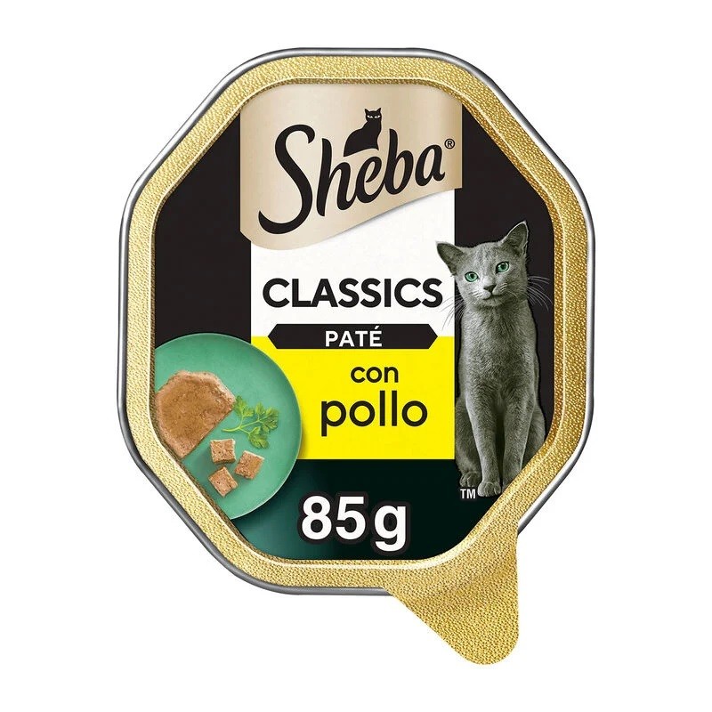 SHEBA CLASSICS PATE' CON POLLO 85GR