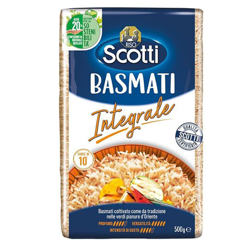 SCOTTI RISO BASMATI INTEGRALE 0,5KG