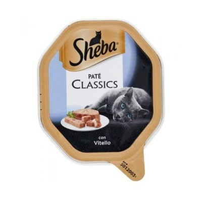SHEBA CLASSICS PATE' CON VITELLO 85GR