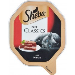 SHEBA CLASSICS PATE' CON MANZO 85GR