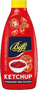 &NBSP BIFFI KETCHUP CON POMODORO 100%ITALIANO,LINEA PROFESSIONALE, FLACONE DA 950GR