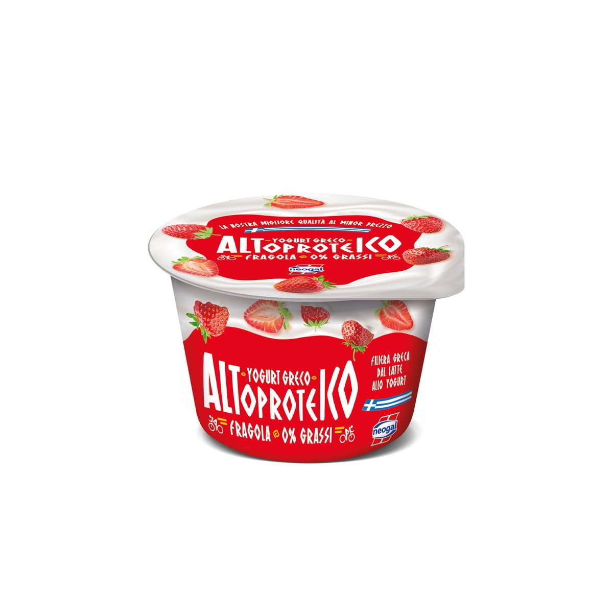 &NBSP NEOGAL ALTOPROTEICO YOGURT GRECO 0% GRASSI FRAGOLA150GR