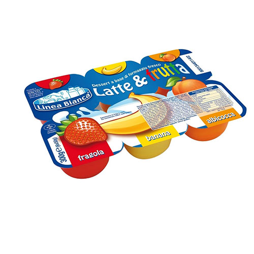 LINEA BIANCA YOGURT LATTE &amp  FRUTTA GR50X6
