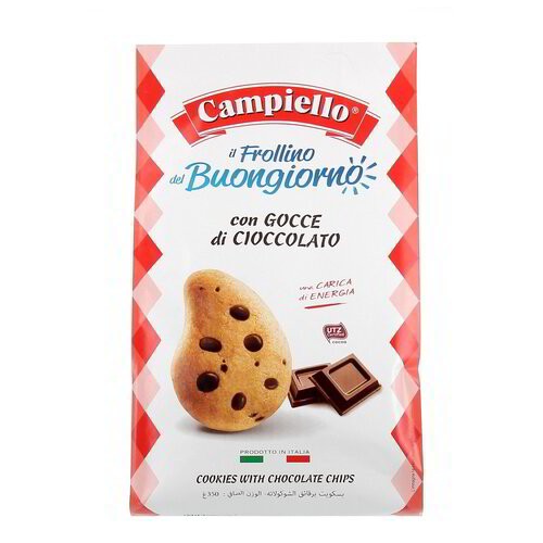 CAMPIELLO FROLLINO CON GOCCE DI CIOCCOLATO 350GR