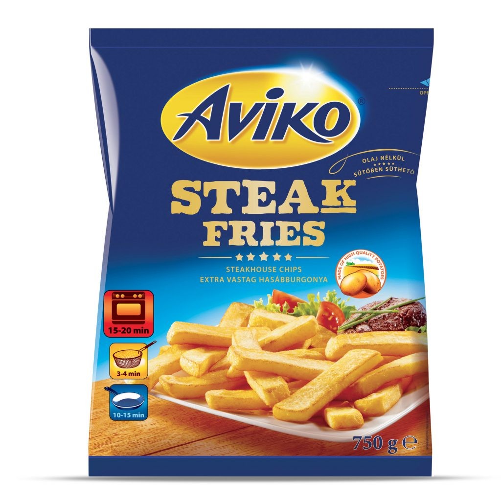 Aviko Patate Steak Fries 750gr