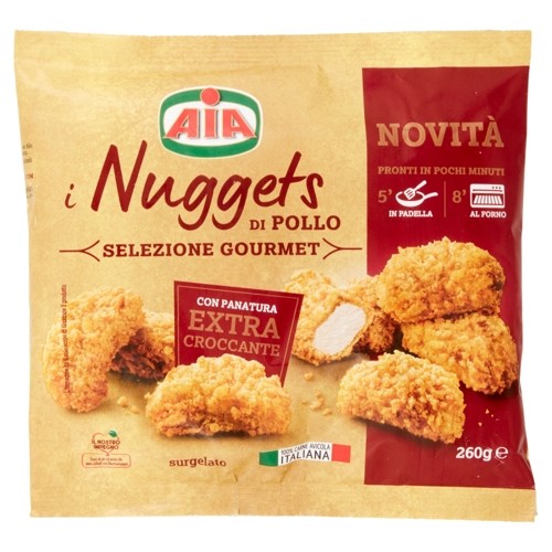 AIA NUGGETS DI POLLO GOURMET 260GR