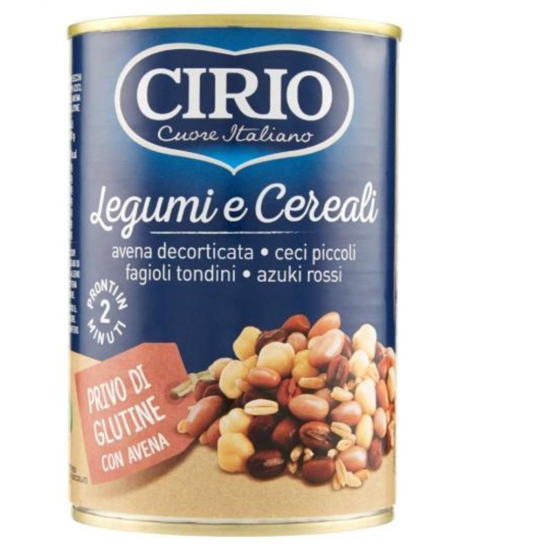 CIRIO LEGUMI E CEREALI SENZA GLUTINE 410GR