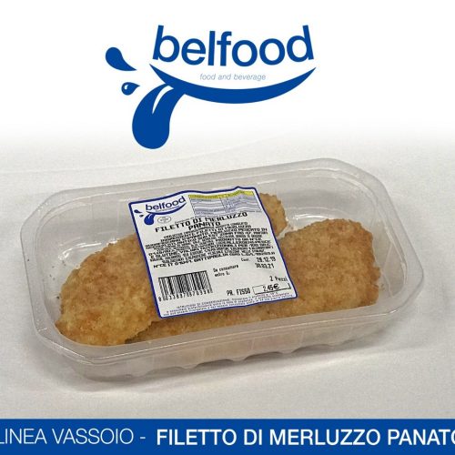 BELFOOD FILETTO MERLUZZO PANATO 2 PEZZI