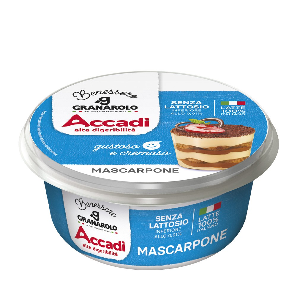 ACCADI MASCARPONE SENZA LATTOSIO 250GR
