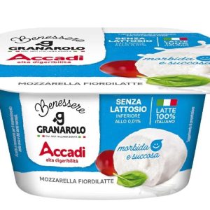 &NBSP GRANAROLO ACCADI MOZZARELLA FIORDI LATTE SENZA LATTOSIO,LATTE 100%ITALIANO, 100GR