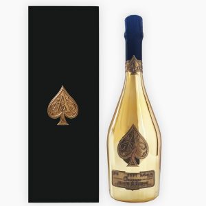 &NBSP CHAMPAGNE ARMAND DE BRIGNAC GOLD BRUT (VELVET BAG) CON ASTUCCIO 75CL