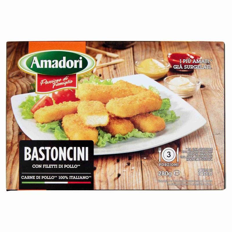 AMADORI BASTONCINI CON FILETTI DI POLLO 280GR