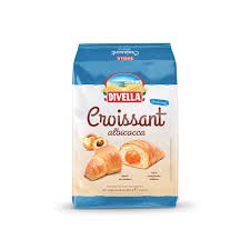 DIVELLA CROISSANT ALBICOCCA 210GR