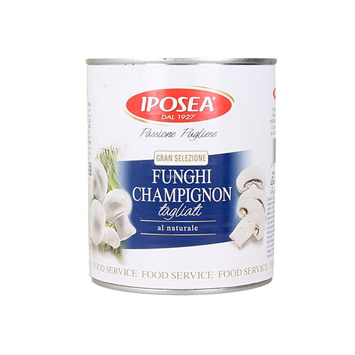 IPOSEA FUNGHI CHAMPIGNON TAGLIATI AL NATURALE 760GR