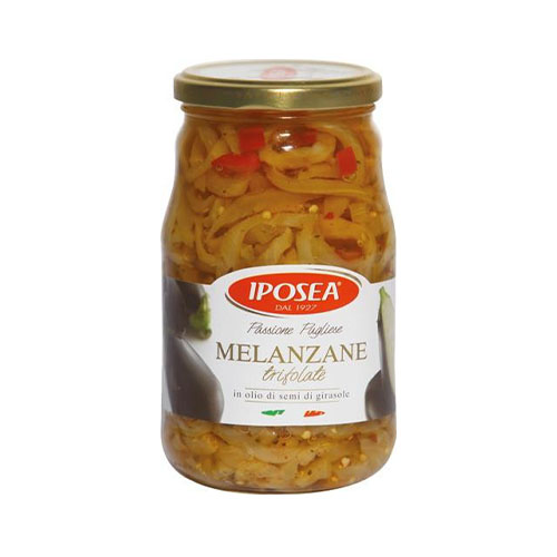 IPOSEA MELANZANE TRIFOLATE IN OLIO DI SEMI DI GIRASOLE 520GR