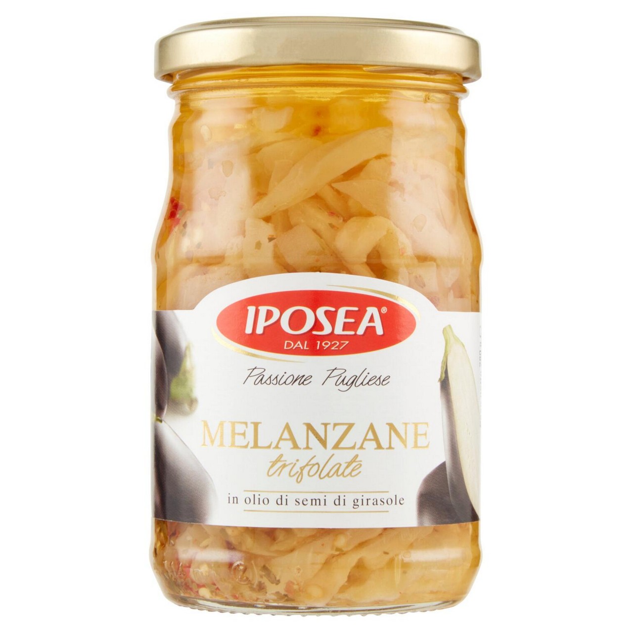 IPOSEA MELANZANE TRIFOLATE IN OLIO DI SEMI DI GIRASOLE 280G
