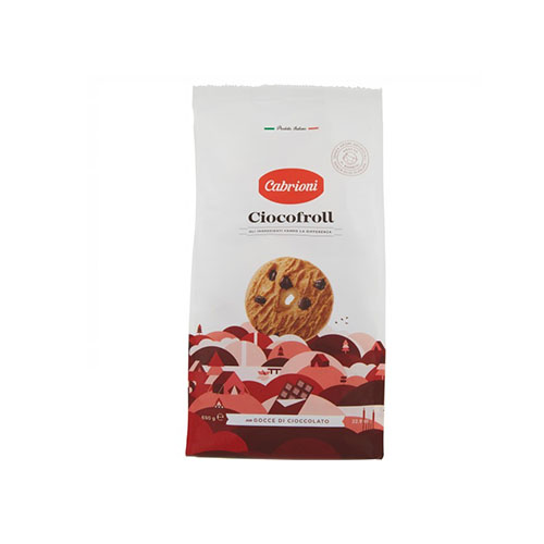 CABRIONI CIOCOFROLL CON GOCCE DI CIOCCOLATO 650GR