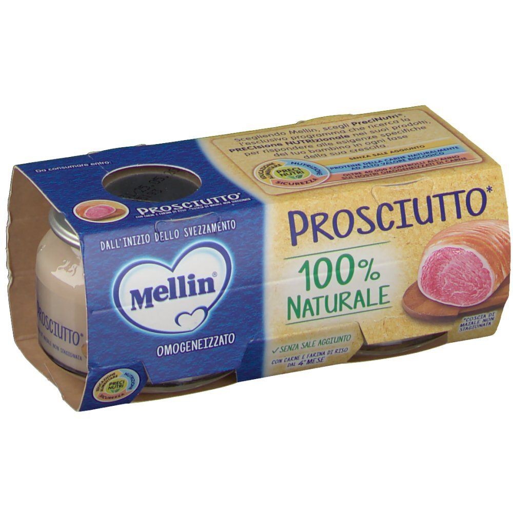 MELLIN OMOGENEIZZATO PROSCIUTTO GR80X2