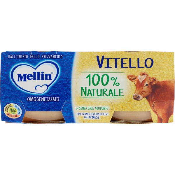 MELLIN OMOGENEIZZATO VITELLO GR80X2