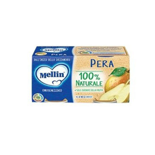 MELLIN OMOGENEIZZATO PERA GR100X2